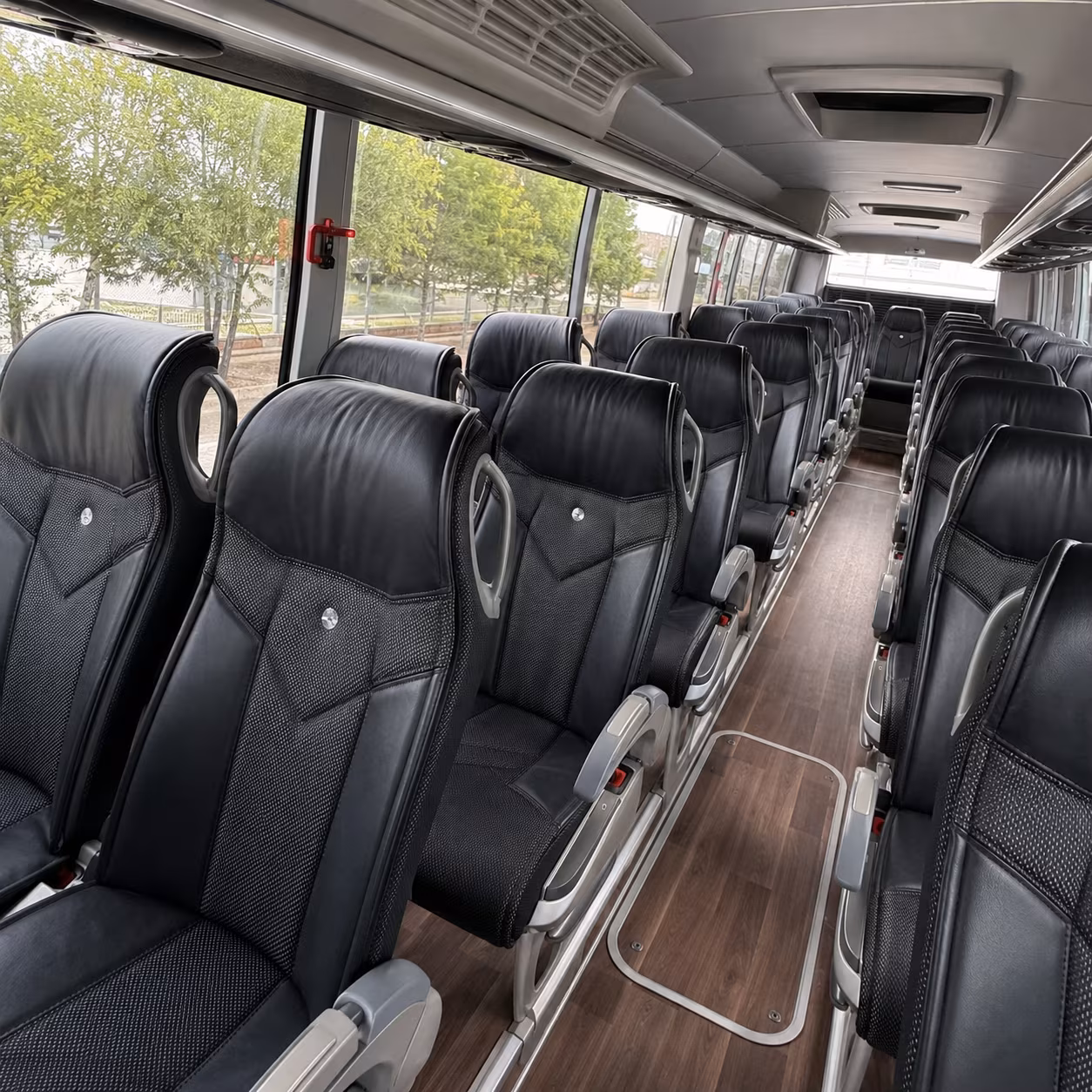 40-56 Passenger Charter Bus Interior