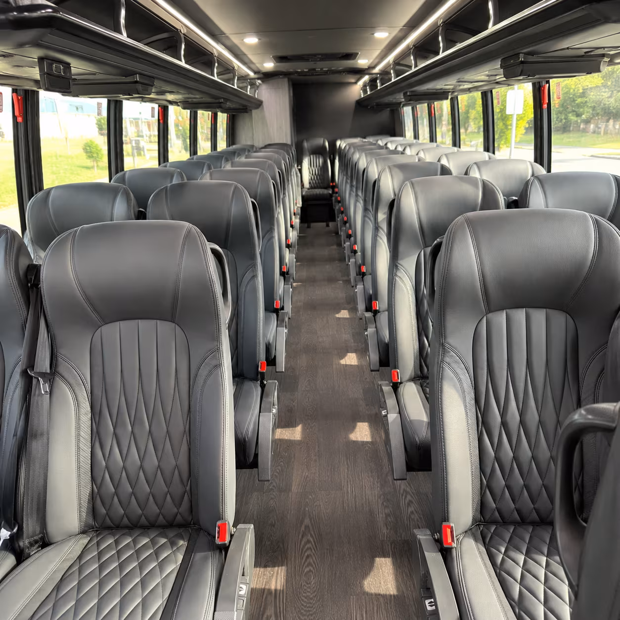 15-35 Passenger Minibus Inside