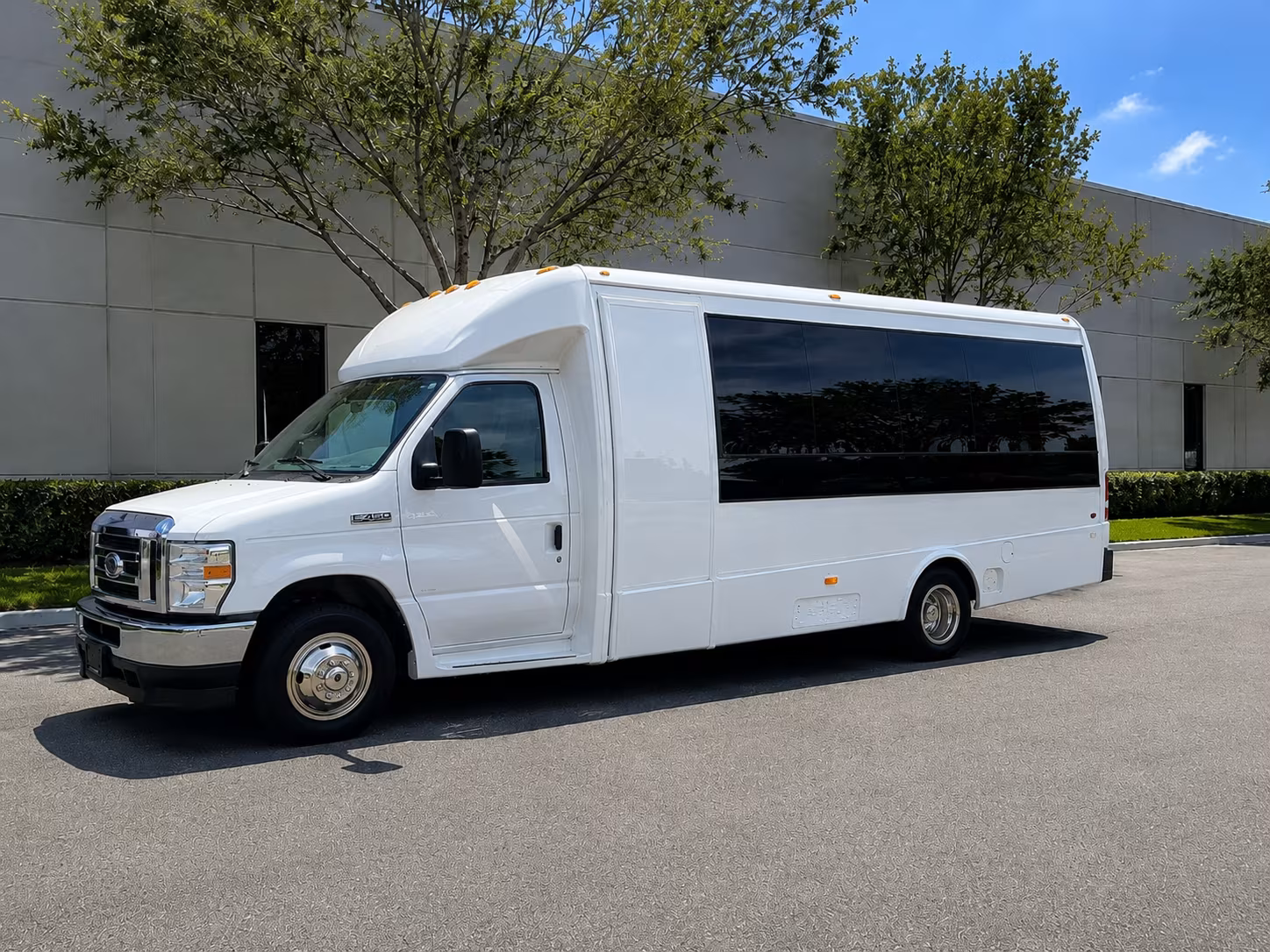 Provo Airport Shuttle & Transportation party bus exterior