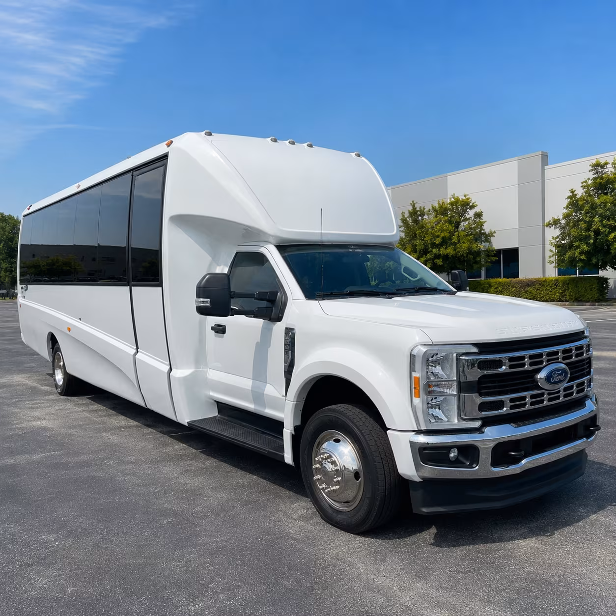 Provo Airport Shuttle & Transportation party bus exterior
