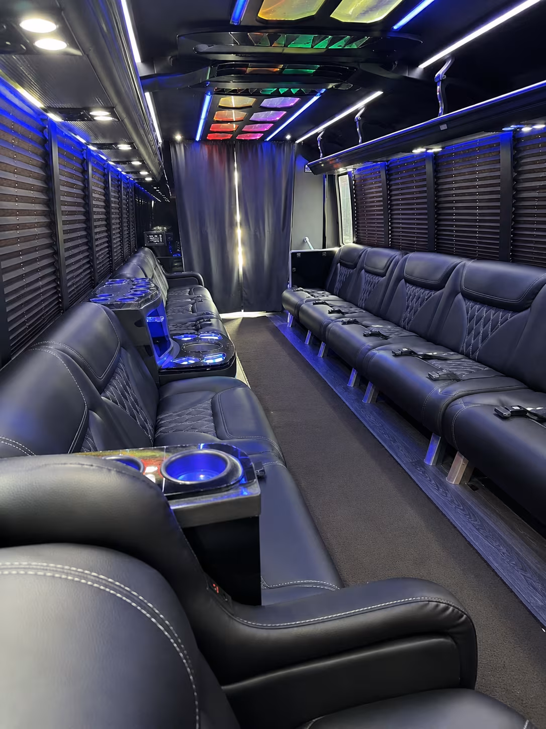 Provo Bachelor & Bachelorette Transportation party bus exterior