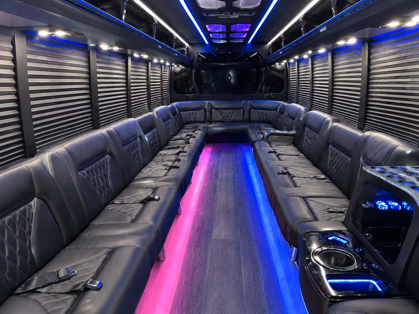 Provo Birthday, Sweet 16, & Quinceañera Transportation party bus exterior