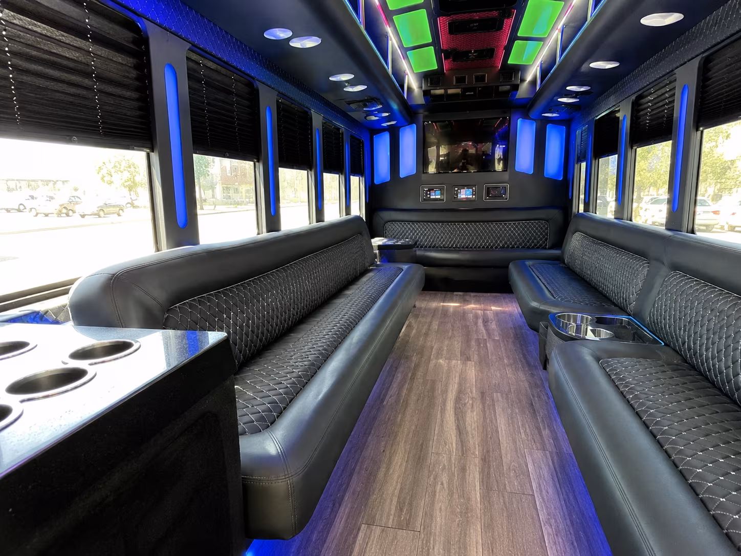 Provo Concert & Music Festival Transportation onboard seating