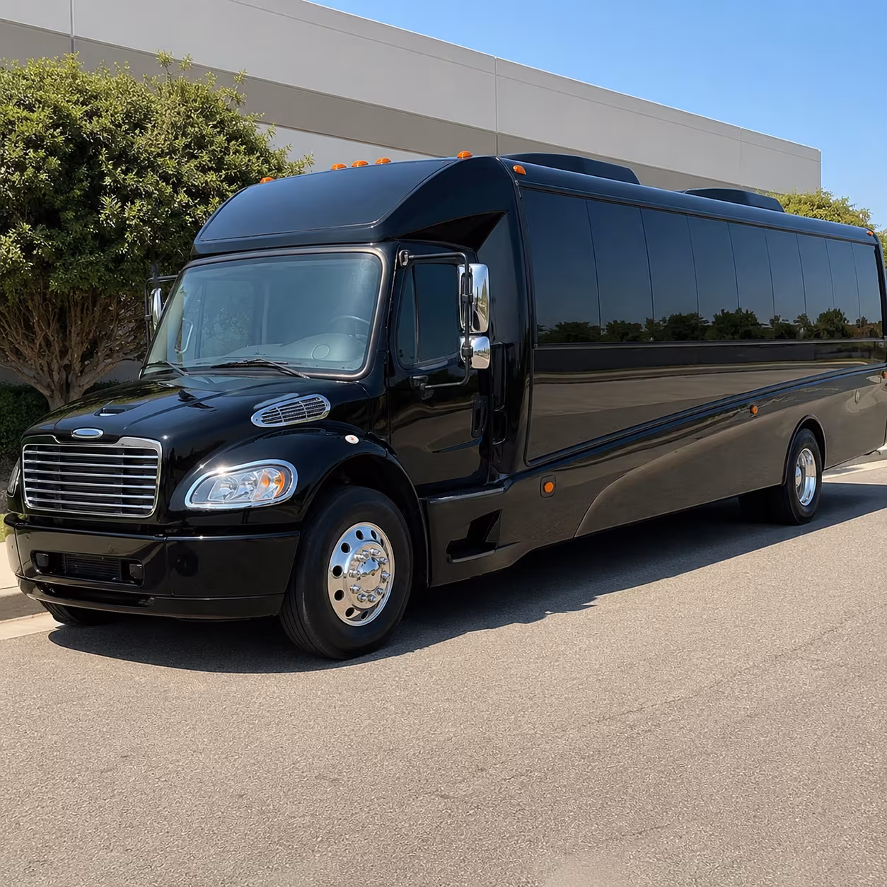 Provo Corporate Transportation party bus exterior