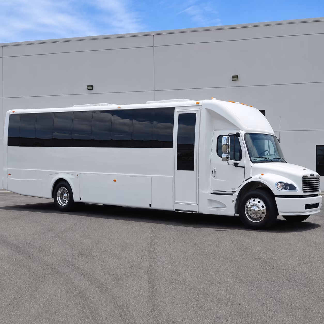 Provo Private Event Transportation party bus exterior