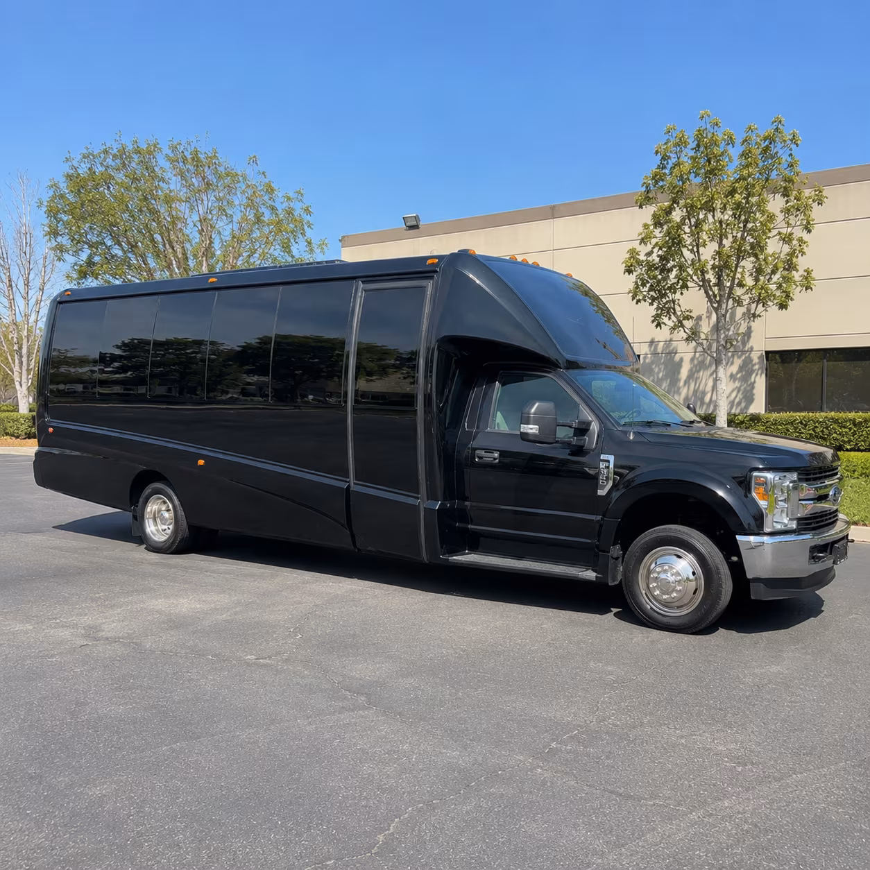 Provo Private Event Transportation party bus exterior