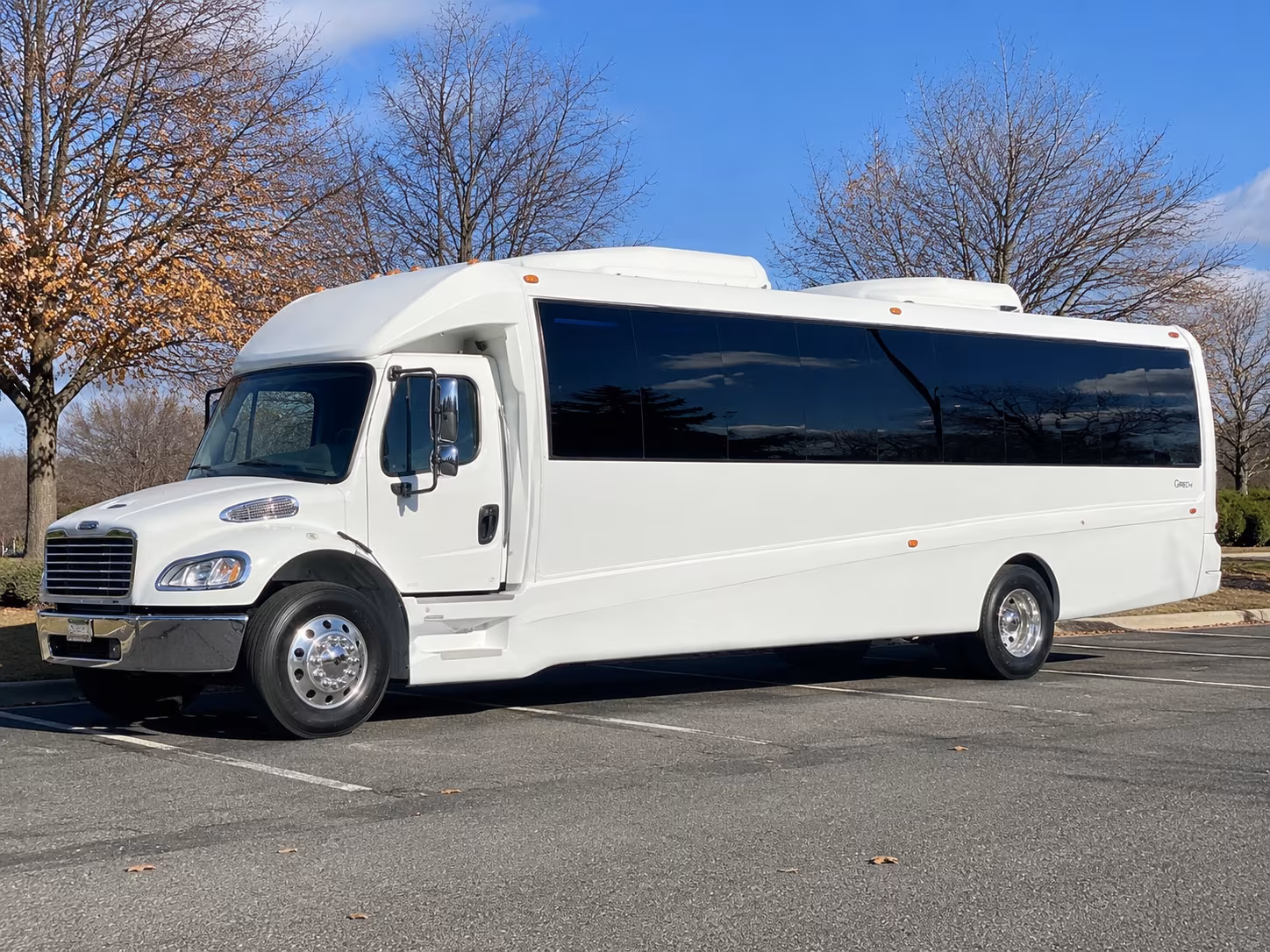 Provo Prom & Homecoming Transportation party bus interior