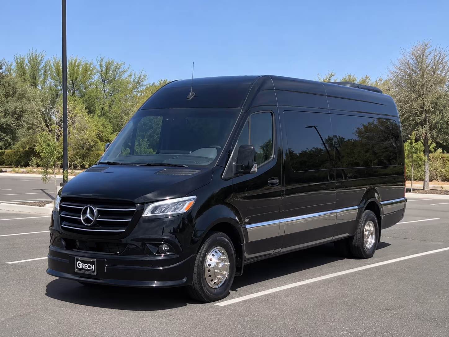 Provo School Event Transportation party bus interior