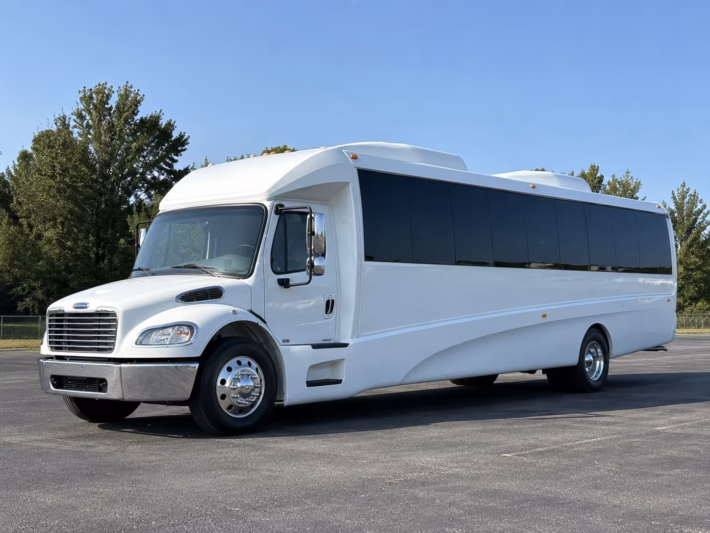 Provo Sporting Event Transportation party bus exterior