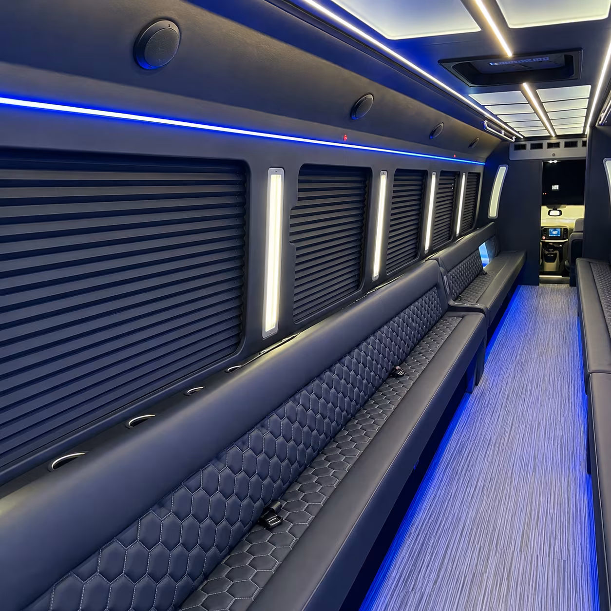 Provo Wedding Transportation party bus exterior