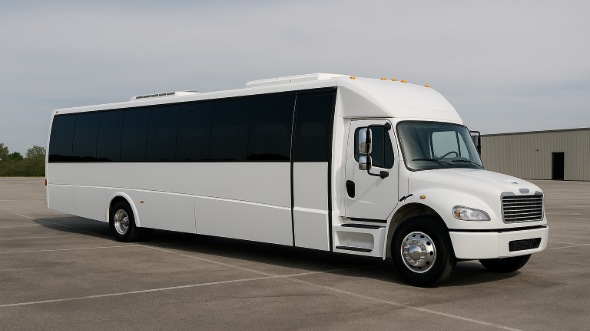 Exterior of Charter Bus Company Millcreek's 30 Passenger Party Bus in Millcreek