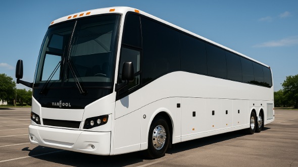 Exterior of Charter Bus Company Orem's 40 Passenger Party Bus in Orem