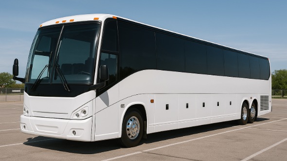 Exterior of Charter Bus Company Provo's 44 Passenger Charter Bus in Provo
