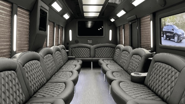provo 28 passenger party bus rental